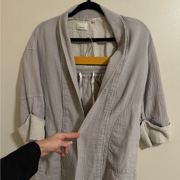 WILFRED linen shorts set - Picture 2 of 4